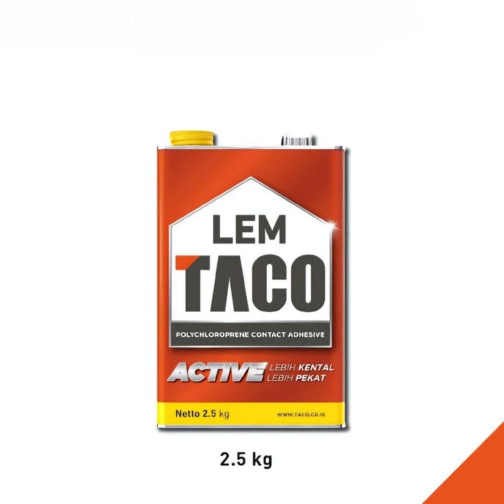 

Lem Kuning Taco 2,5 kg Vinyl Lantai HPL Wallpanel Panel Dinding Skirt Edge Edging Lis List Lem Fox Kuning 168 Kaleng 2 Liter