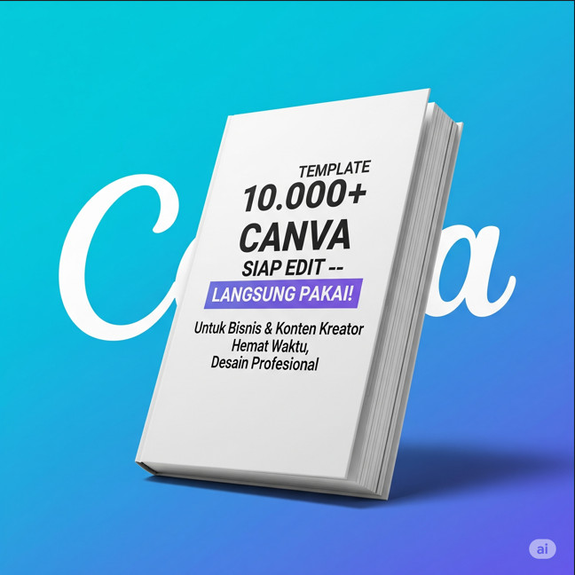 [Gmail Old] Unlimited 10,000+ Canva Template Bundle PLR - Paket Template 10.000+ Canva Terbaik mutia