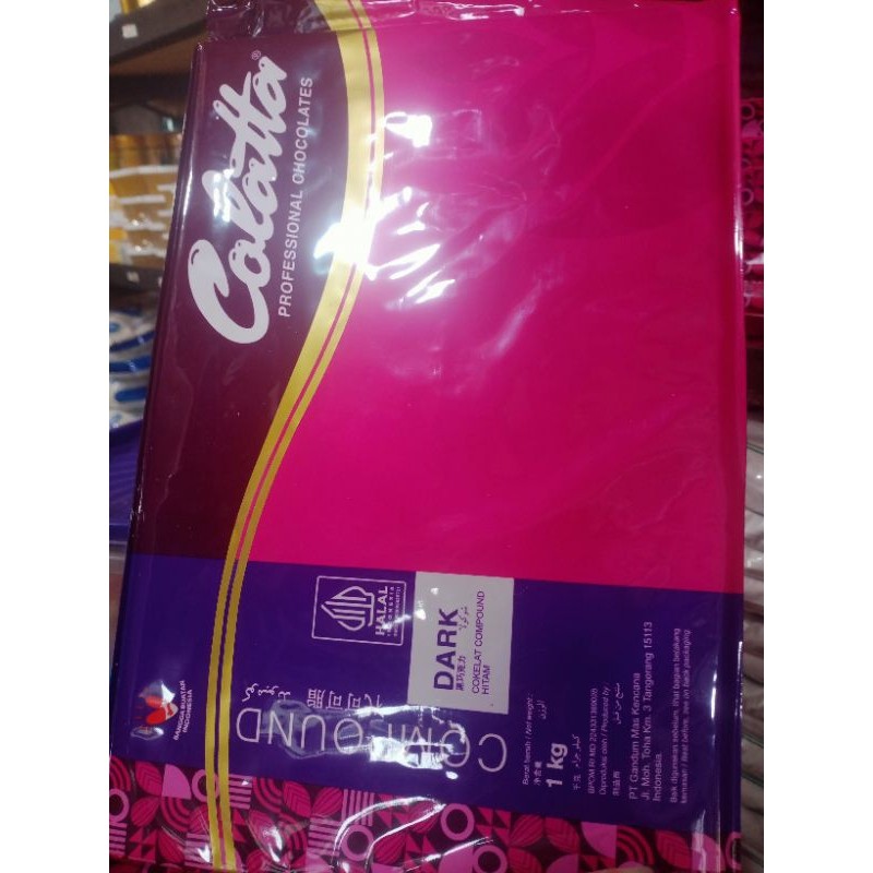 

coklat batang colata dark 1kg exp 01 2027
