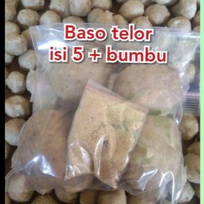 

Bakso Sapi Homemade Isi Telor (5 pcs)