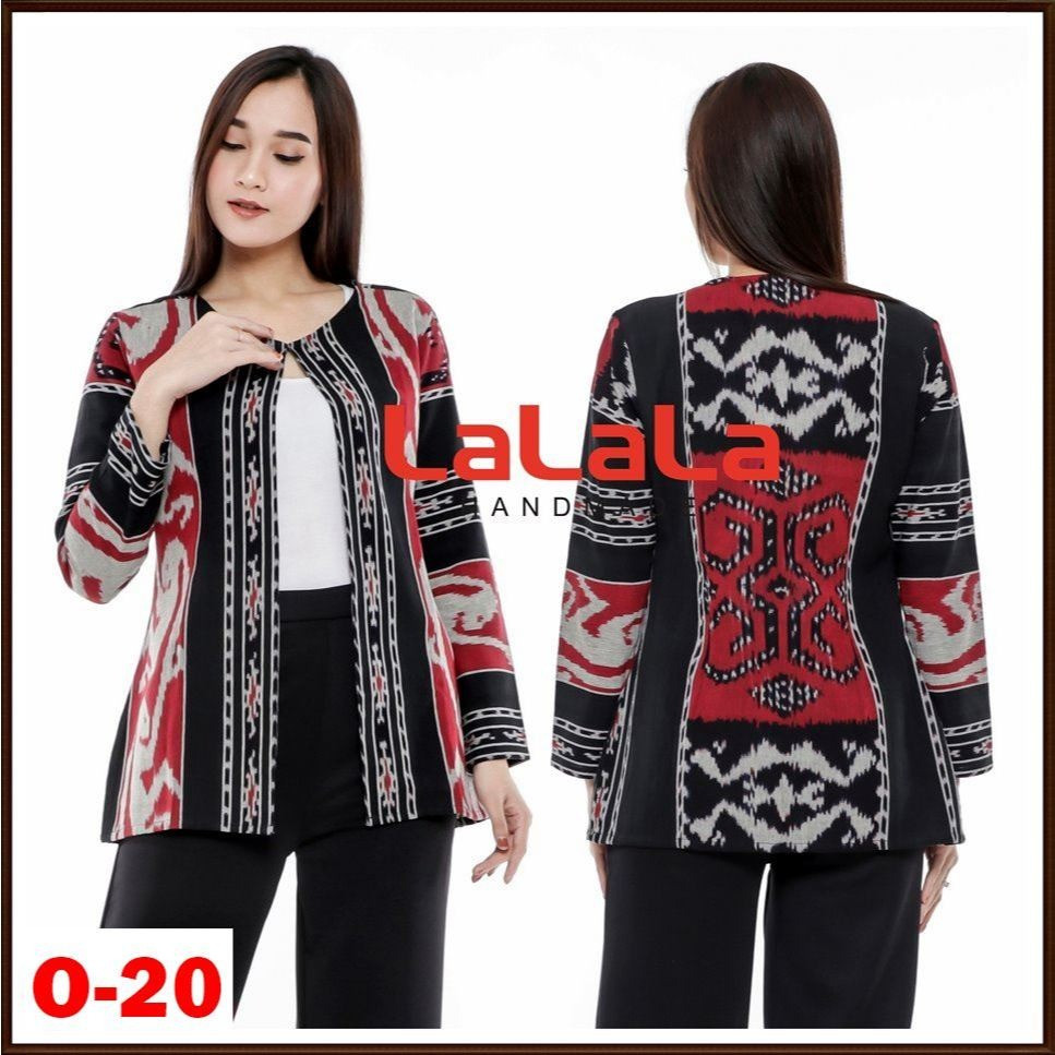 TTJ Outer Baju tenun Atasan Etnik motif toraja papua lombok jepara bali dayak kalimantan sumatera