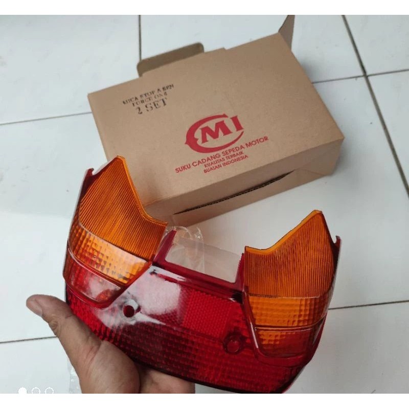 mika lampu stop+sen belakang force 1 crypton