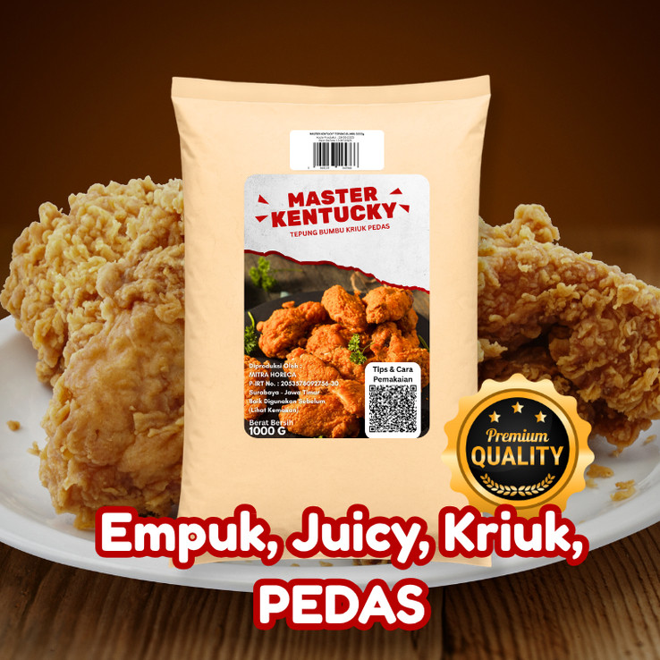 

Master Kentucky Tepung Bumbu Pedas Krispi