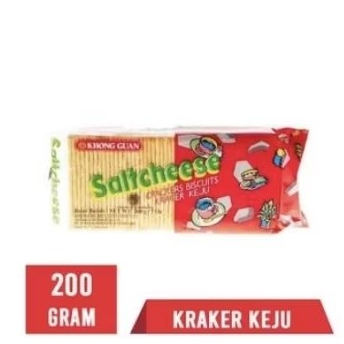 

200 GRAM SALTCHESE KHONG GUAN/ KEJU CRACKER 200 gram/ KHONG GUAN BISKUIT KEJU