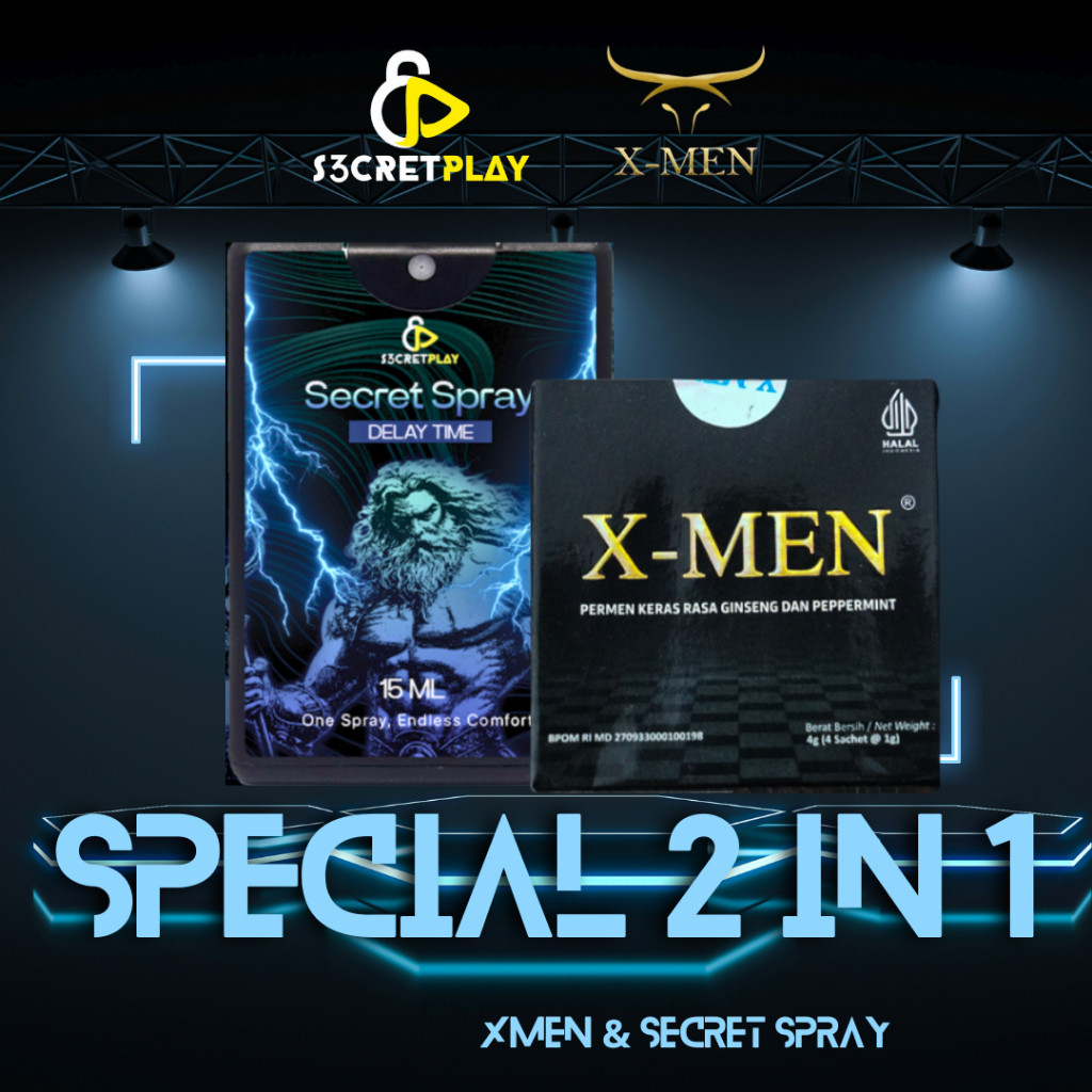 

rindangstore SECRET SPRAY by S3CRET PLAY 15Ml penunjang perfoma -xmn happy shopping