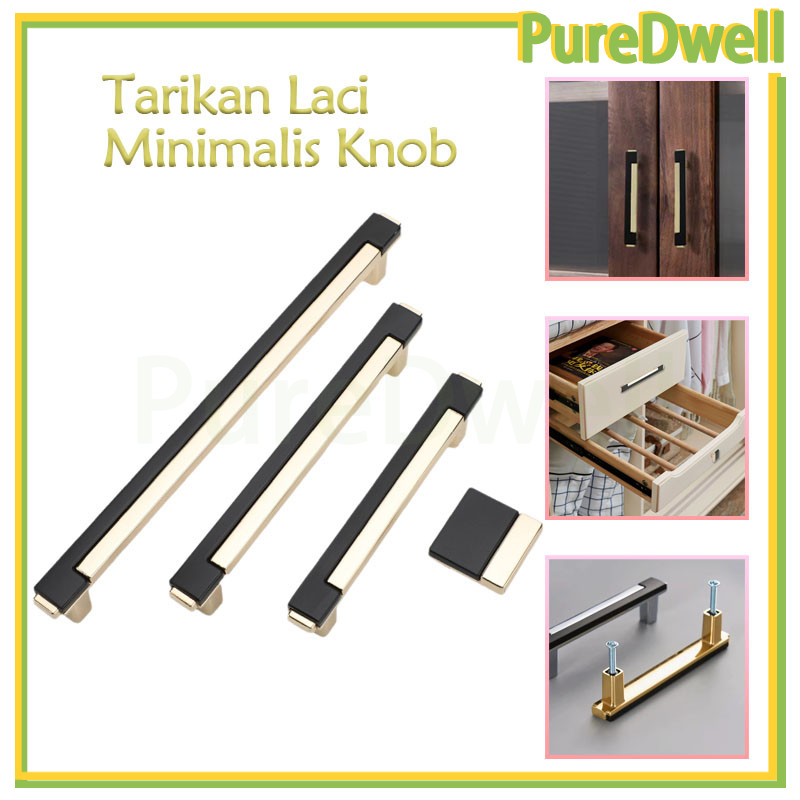 Tarikan Laci Minimalis Knob/Lemari Gaya Eropa Tarikan/Pintu Lemari Handle Laci/Gagang Pintu Lemari