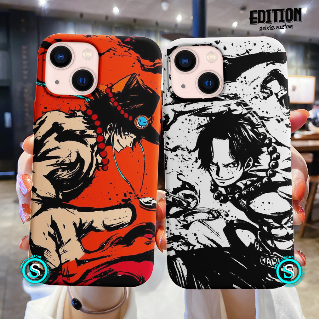 Case Premium Anime One Piece Portgas D. Ace (All Type Smartphone)