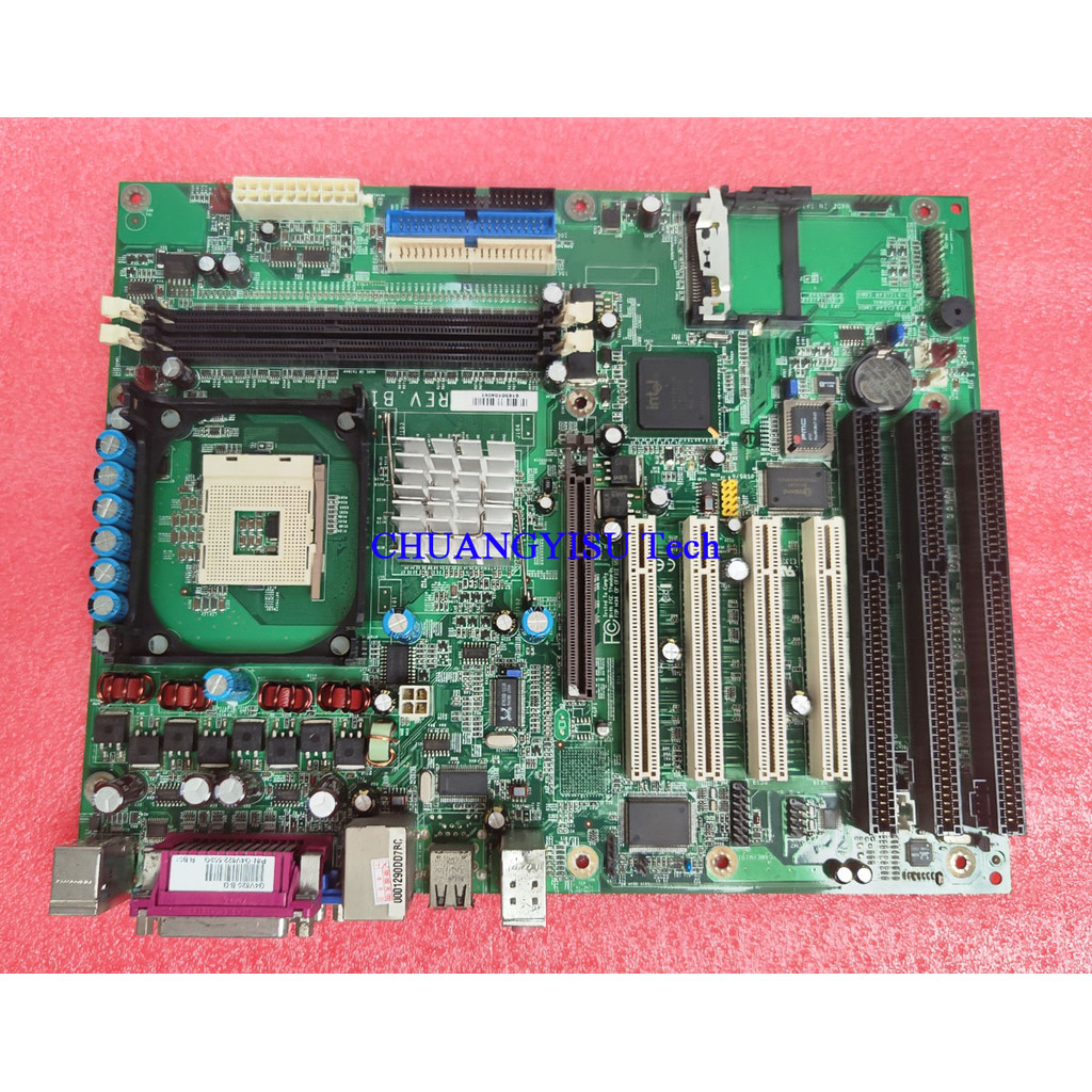 FreeShip for 845G G4V620-B-G Industrial ATX socket 478  Motherboard with 3 ISA 1 AGP,4 PCI slots,DDR