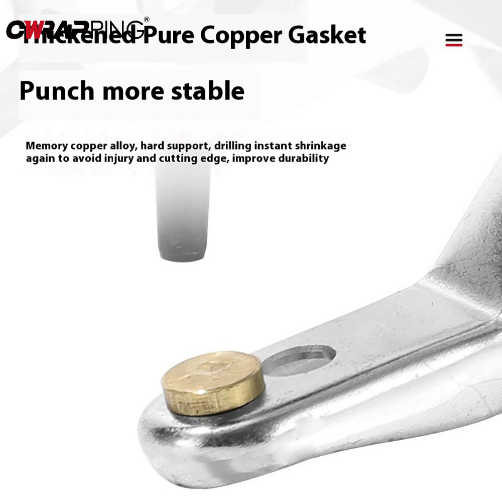 

Rotating Leather Punching Tool Heavy-duty Leather Craft Kit Is Suitable for Household Paper Punching Pliers for Watch Straps