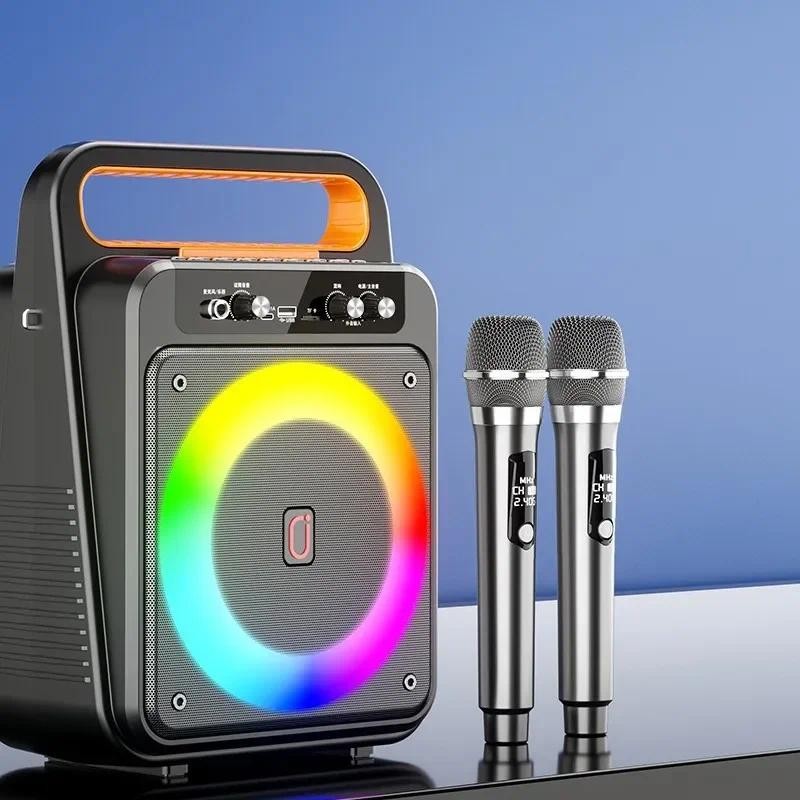 Portable JYX MS79 Bluetooth Speaker for Outdoor Square Dancing And Karaoke High Volume Handheld Soun