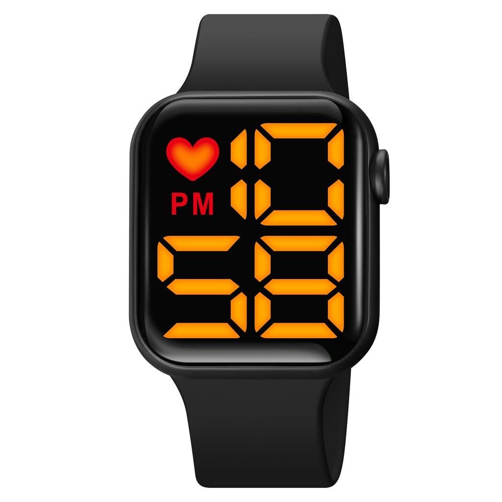 Jam Tangan Pria/Wanita 1876 LED Jam Tangan Digital LED Anak - Anak & Original