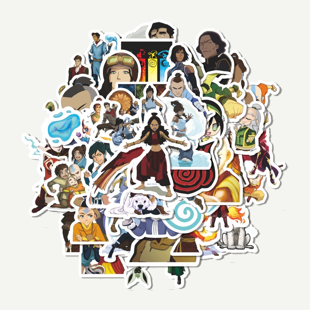 

Sticker Pack Stiker Nickelodeon Series Avatar Bender Character Mix 2 | Sticker TUMBLR | Stiker LAPTOP KOPER HELM