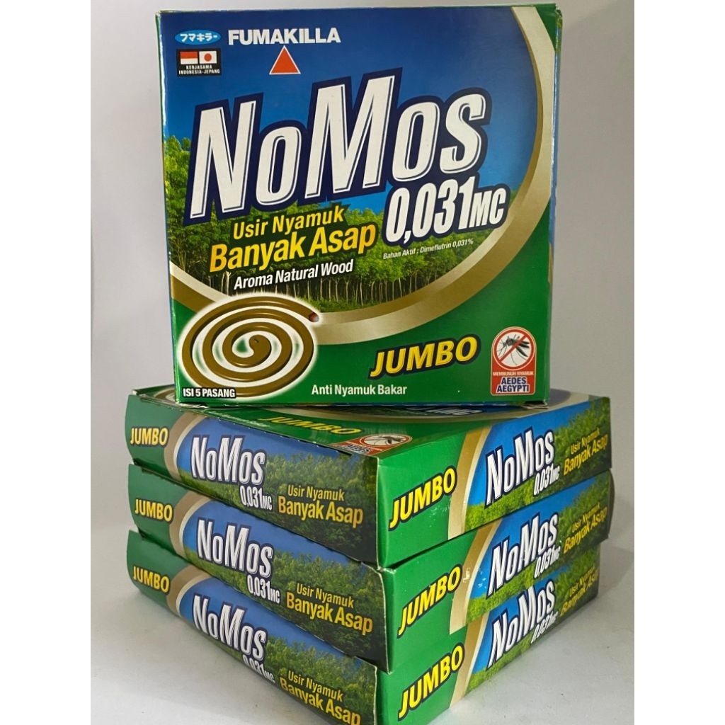 NoMos Obat Nyamuk Bakar Banyak Asap Jumbo [10 Jam ]