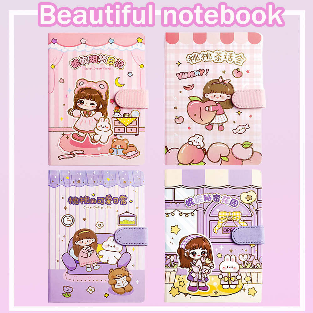 

Buku Catatan Kreatif Tahan dengan Cat Minyak, Halaman Berwarna-warni, Pengikat Magnetik, Buku Catatan DIY, Buku Panduan, Buku Catatan.