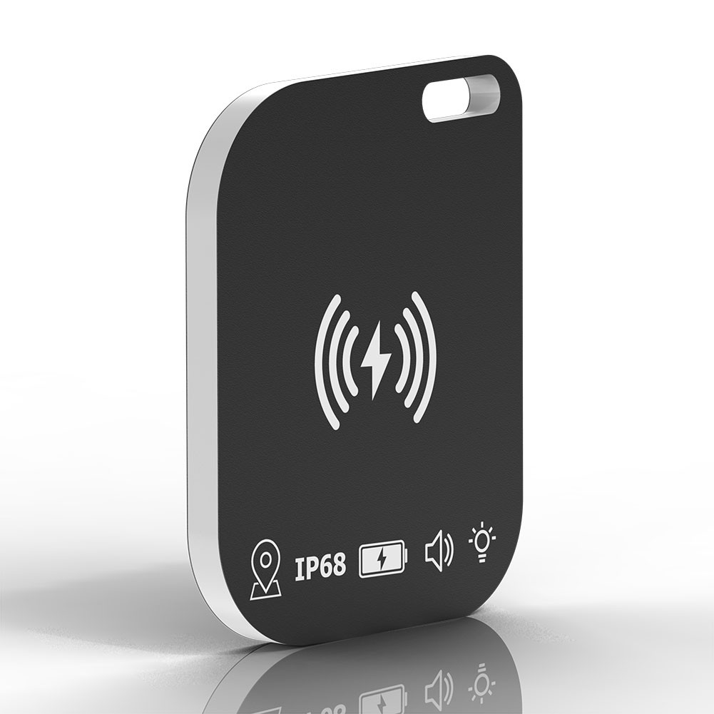 

Wireless Charging Wallet Tracker Card IPX68 Waterproof Works for Apple Find My Ultra Thin Tracker for Effortless Wallet Tracking
