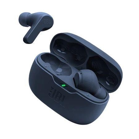 JB.L Wave 200TWS True Wireless Earbuds Water & Dust Resistant, Up to 15 hours of battery life Real S