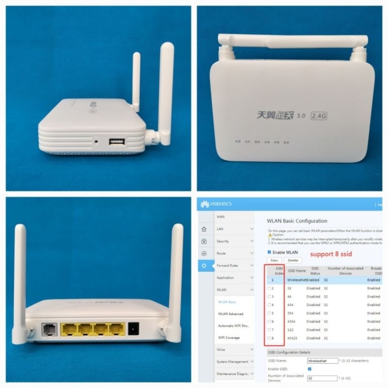 MODEM ONU HUAWEI HS8145C5 EPON / XPON