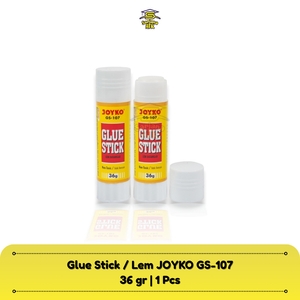 

Glue Stick / Lem Batang Pen / Lem Stik Kertas Joyko GS-107 / 36 gram