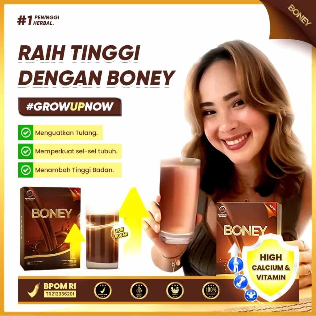 

TERLARIS Susu Boney Produk Herbal Rekomendasi Termurah Asli Original 100% BPOM