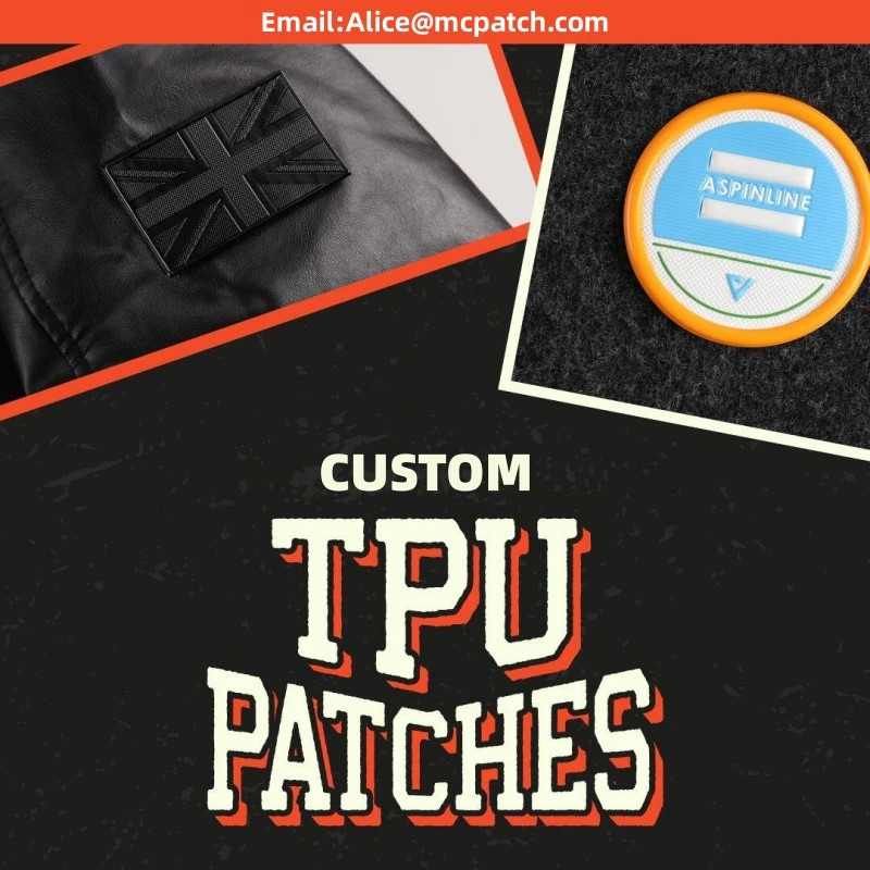 Custom 3D Soft TPU Patches For Apparels Custom Raise Design Logo Embossed TPU Patch Diy High Frequen