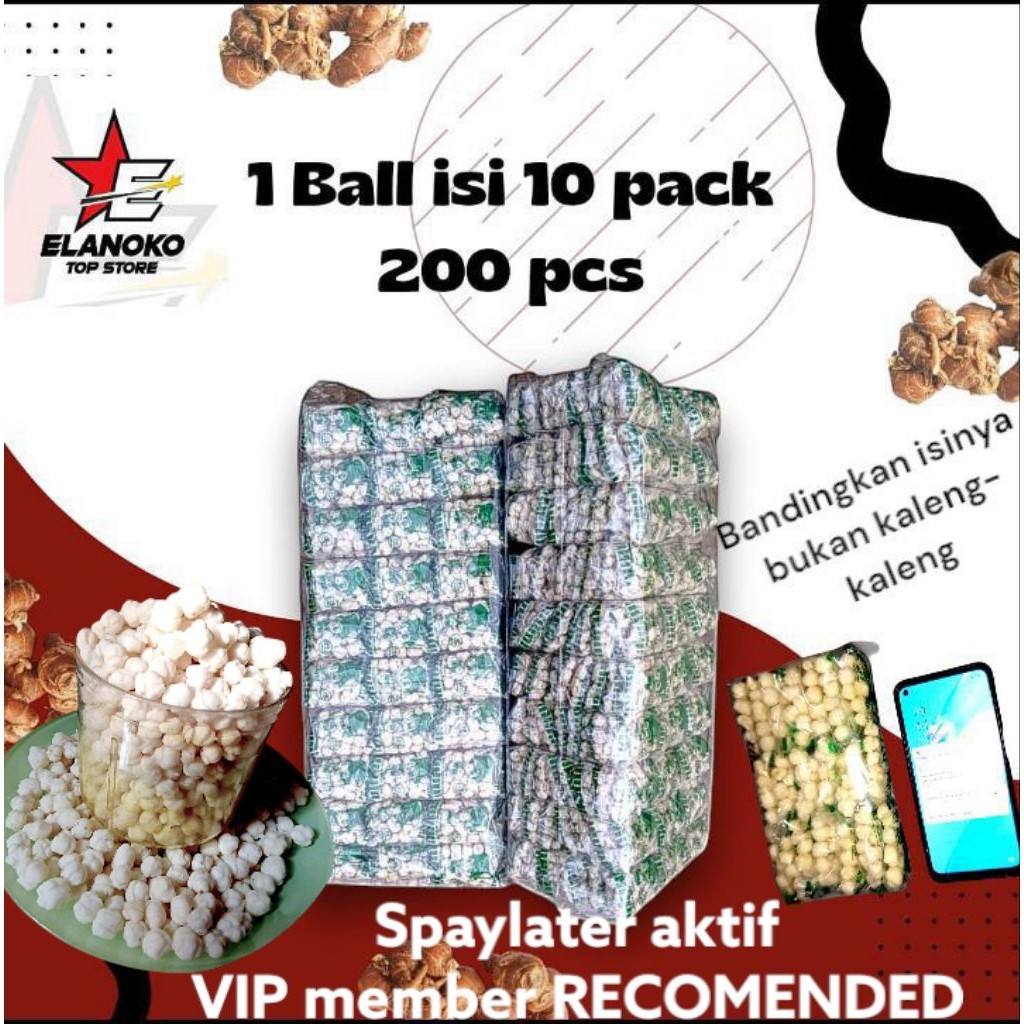 

Pilus Kencur kemasan 1Bal isi 10 Pack ( 200pcs ) kemasan eceran tiktak viral Sukabumi