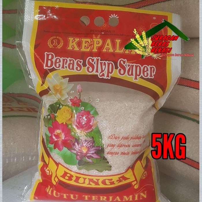 

BERAS SUPER QUALITY PULEN RAMOS BUNGA 5KG MURAH - 10KG
