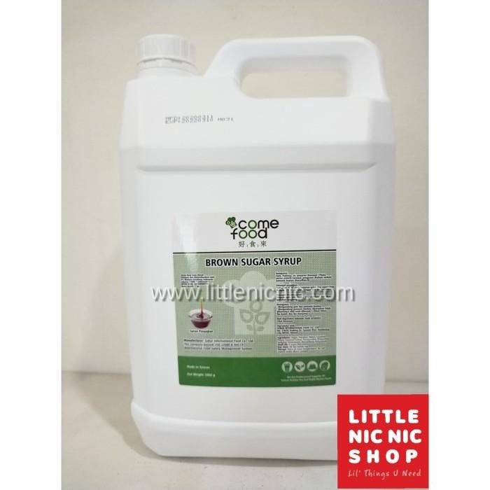 

Come Food Brown Sugar Syrup 5 KG - KHUSUS GOSEND GRAB