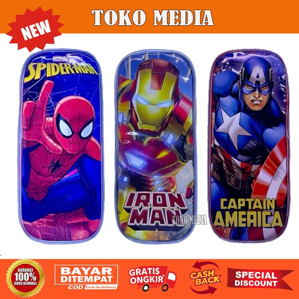 

COD Tempat Pensil Mika Anak Marvel Avengers