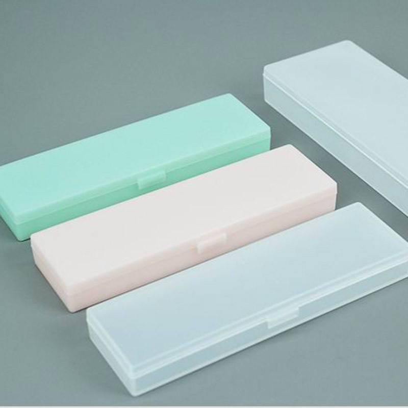 

Transparent Plastic Pencil Box For Students Without Printing Simple Low Carbon Environmental Protection Pencil Case