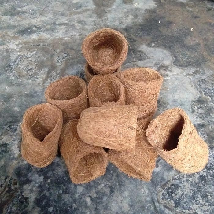POT SABUT KELAPA MINI UNTUK BIBIT ANGGREK