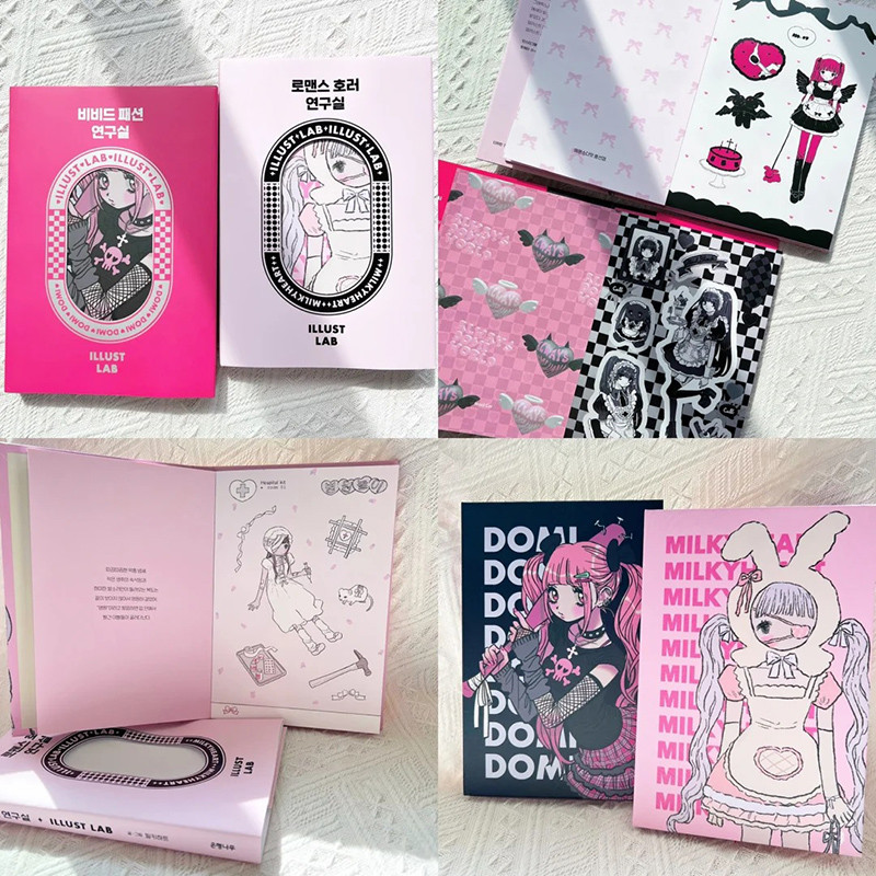 

Quality Goods Domi Scrapbooking Diy Phone Case Cartoon Anime Cute Stickers Journaling Art Journal Milkyhearts Decorative