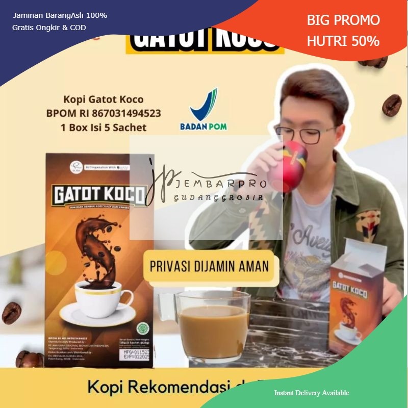 

Kopi Gatot koco (distributor resmi)