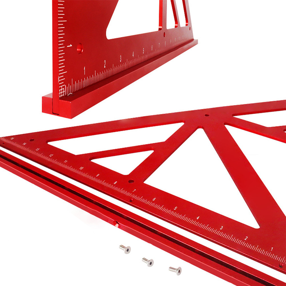 

Engineering Triangle 12 Inches Ruler For Accurate Measurements Engraved Measurement Marks Removable Foot Design