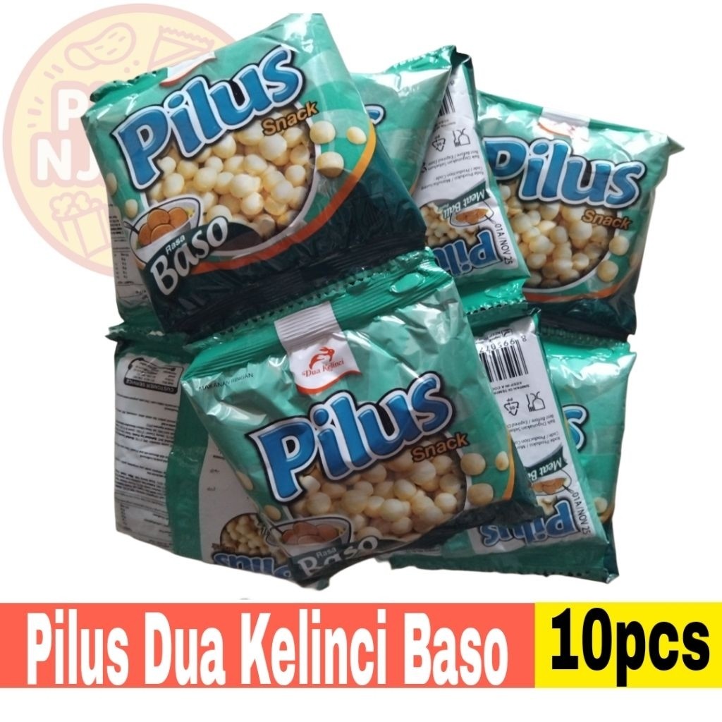 

Snack Pilus Dua Kelinci Rasa Baso Renceng isi 10pcs