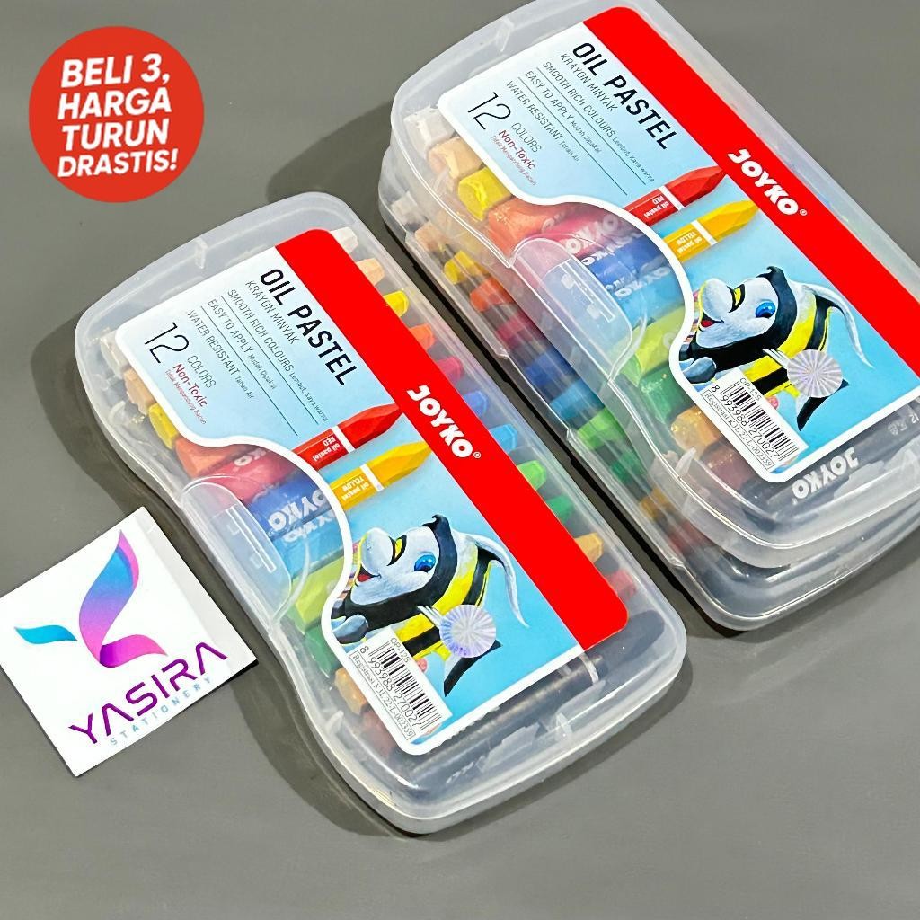 

SATU SET Crayon Joyko 12 Warna