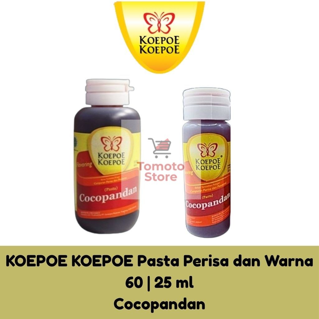 

✨ TOMOTOSTORE ✨ KOEPOE KOEPOE Pasta Perisa dan Warna Cocopandan
