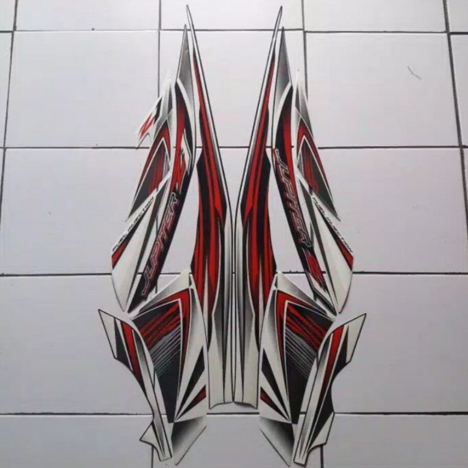 Striping Ori body Yamaha Jupiter Z1 fi new robot 2012 2013 stiker bawaan original bodi yamaha jupite