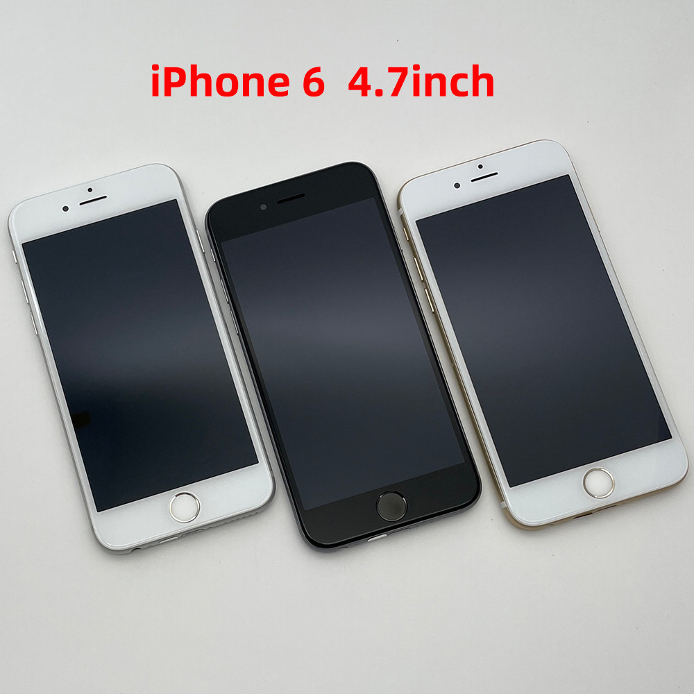 Apple iPhone 6 16GB 64GB 128GB 4.7" Display IOS 3G WCDMA 4G LTE 8MP 1G RAM WIFI Original Unlocked Mo