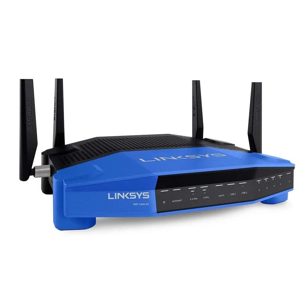 LINKSYS WRT1900AC WRT1900ACS Dual-Band+ Wireless Wi-Fi Router with Gigabit & USB 3.0 Ports, Smart Wi