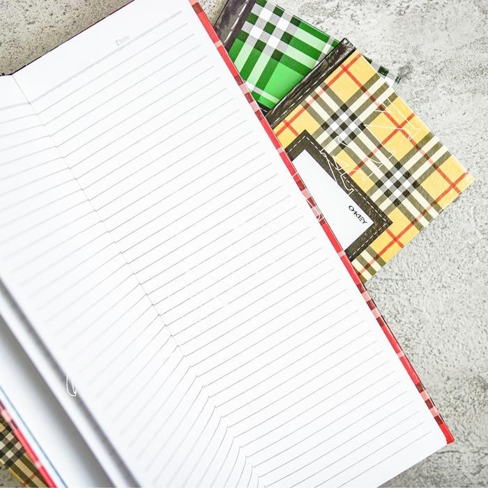 

Buku Hardcover Folio Ekspedisi OKEY 100 Lembar / Notebook / Buku Tulis - Warna