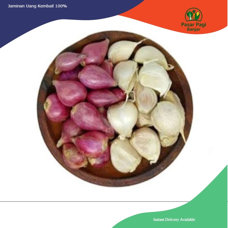

Bawang Merah Campur Putih / Kemasan 250 gram