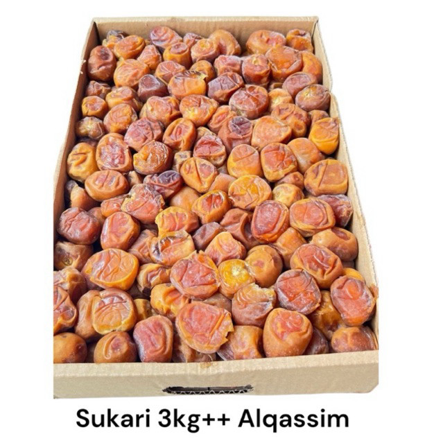 

Grosir NEW!! Kurma Sukari Basah 1dus(3kg) AlQassim / Kurma Sukary Raja Lembut Fresh