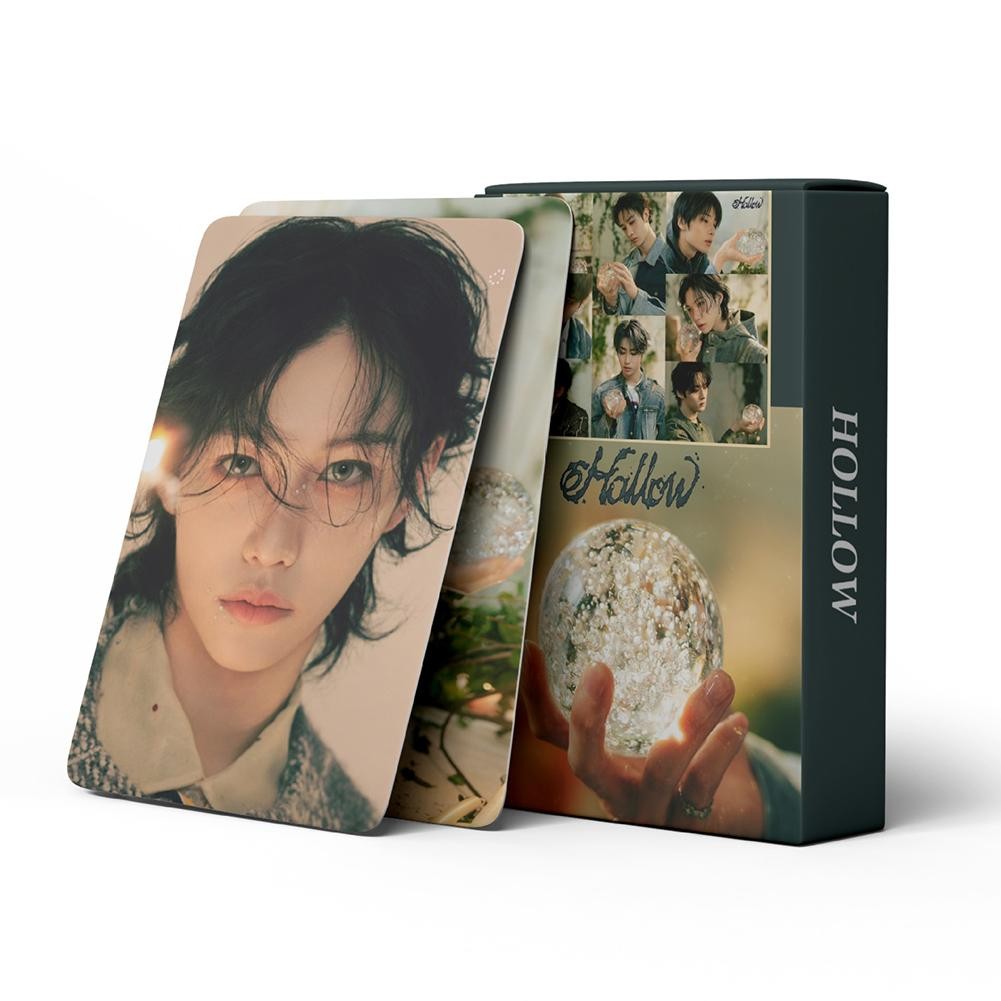 

New 55PCS Kpop SKZ Boy Stickers Photocard HOLLOW New Album Korean Star Lomo Cards Photo Print Card Set Fans Collection Postcard