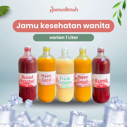 

Jamu Haid Keputihan Maag Gerd Anemia Penambah Darah Ibu Hamil 1 LITERJamuslimah umisehat umi sehat