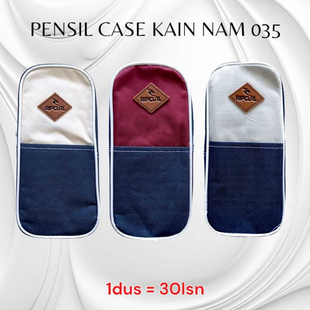 

[SDW] pekanbaru/PENSIL CASE KAIN NAM 035 / TEMPAT PENSIL RESLETING KAIN