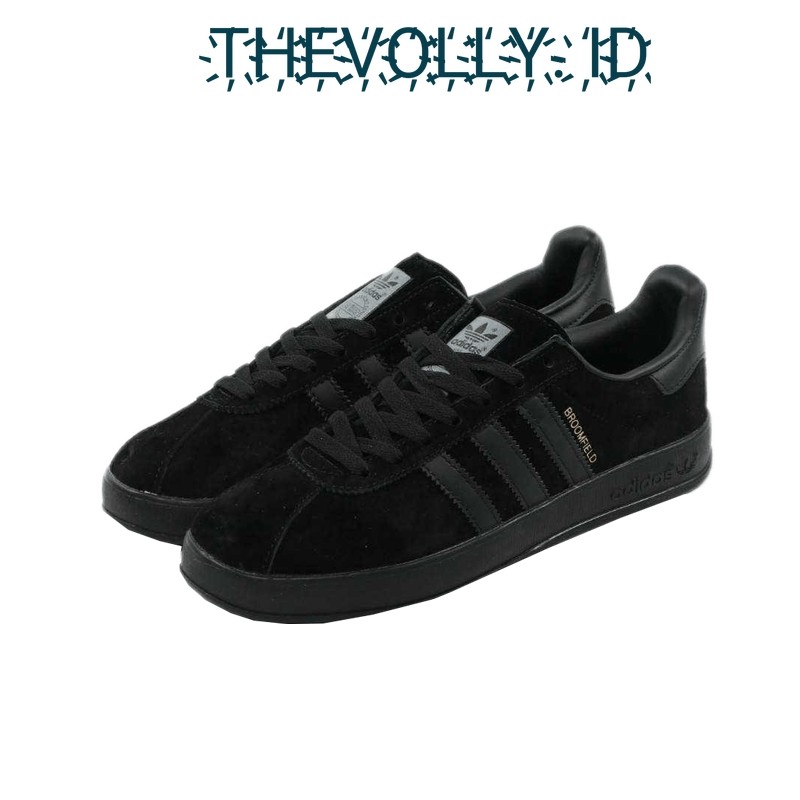 Sepatu Adidas Broomfield Black Gold BNIB Original / Sneakers Pria