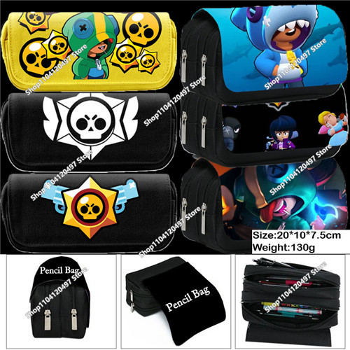 

Children's Game Cosplay Pencil Case Large Capacity Stationery Box Students School Pen Pouch Bags Toys Bags