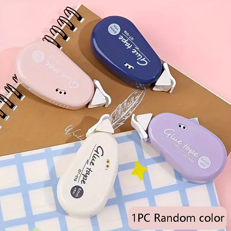 

6m*6mm Double Sided Adhesive Dots Tape Handbook Glue Tape DIY Scrapbooking Collage Roller Glue Stationery Office School Supplies