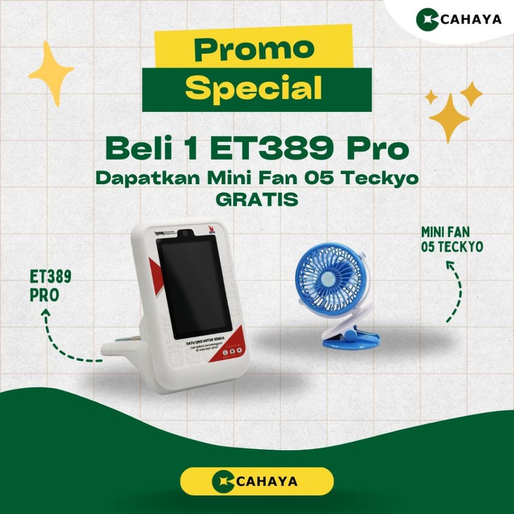 QRIS - Soundbox - Cahaya - ET389 PRO