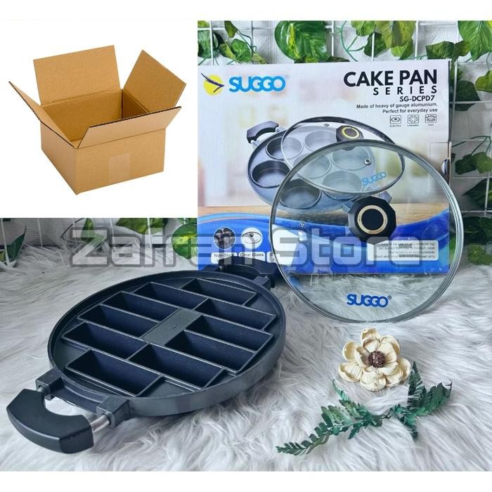 Cetakan Kue Pukis 10 Lubang Suggo - Pukis 10 Lubang Suggo+Dus Garansi